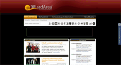 Desktop Screenshot of bbbv.billardarea.de